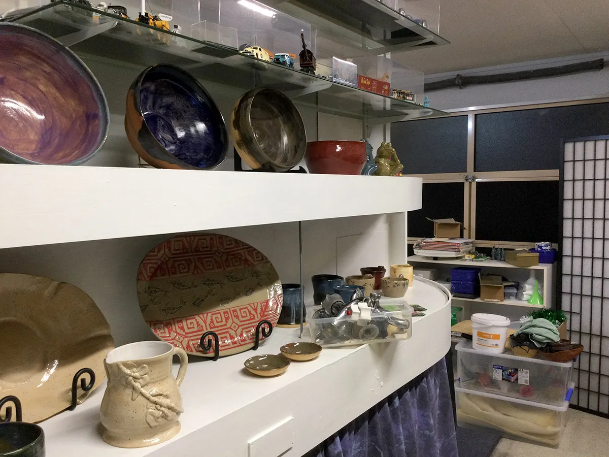 pottery showroom